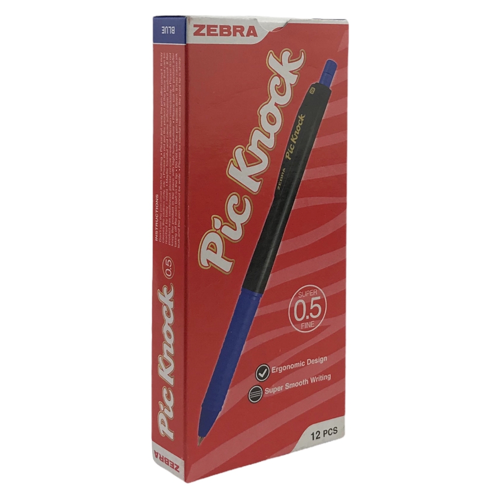 Bút bi Zebra Pic Knock 0.5mm (12)