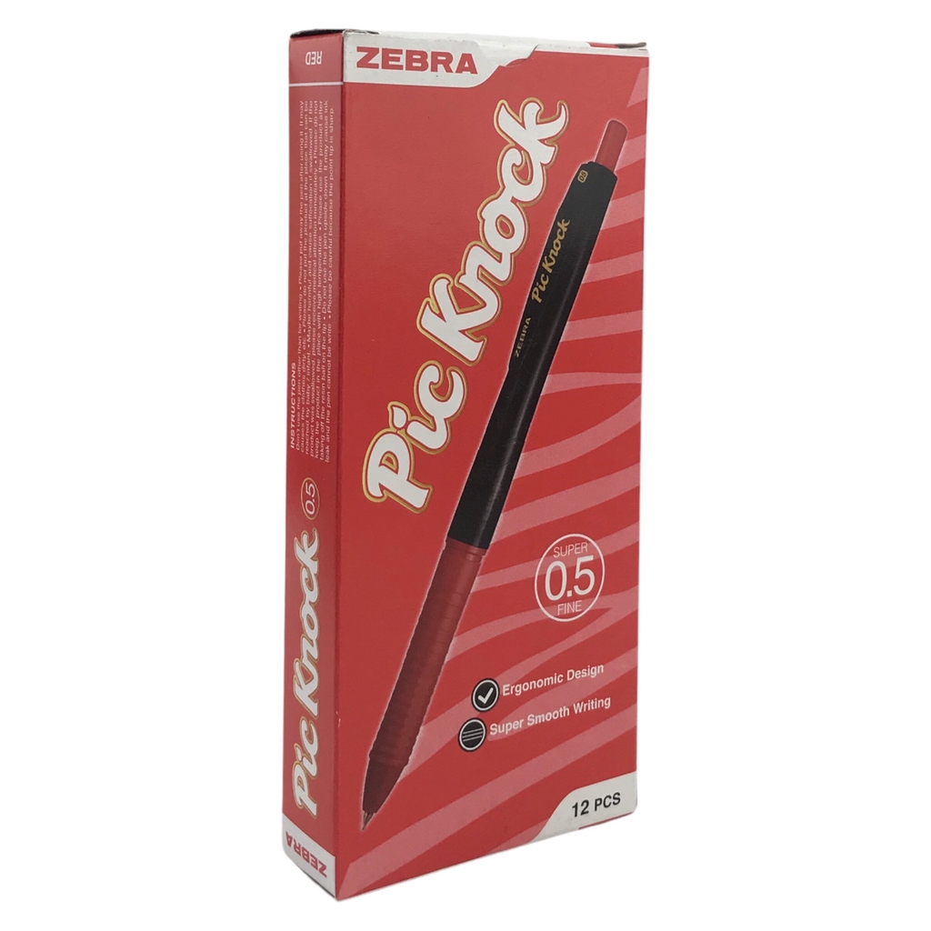 Bút bi Zebra Pic Knock 0.5mm (12)
