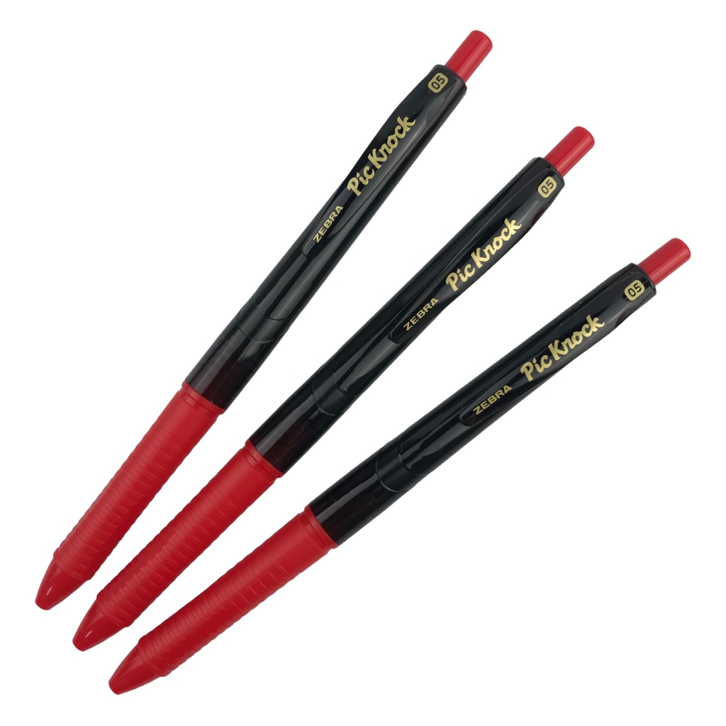 Bút bi Zebra Pic Knock 0.5mm (12)