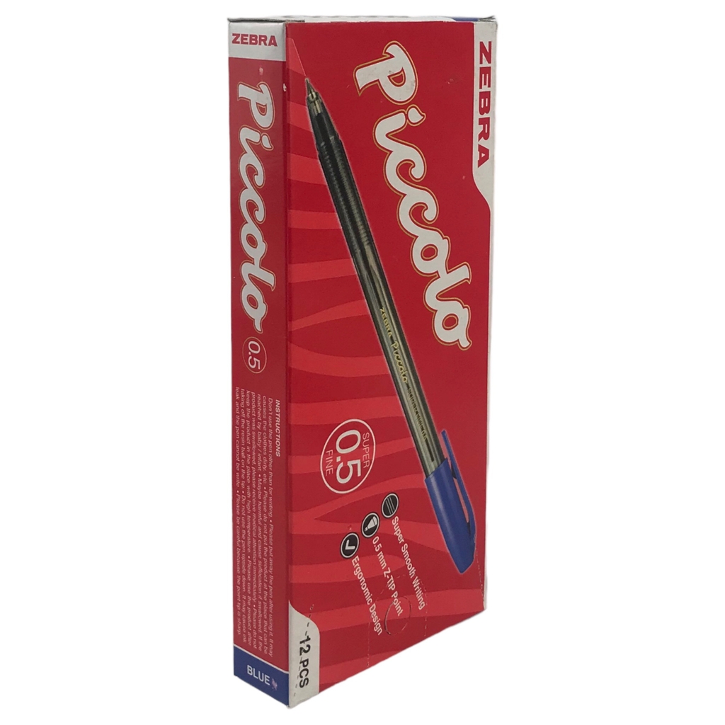 Bút bi Zebra Piccolo C-BAS37 0.5mm (12)