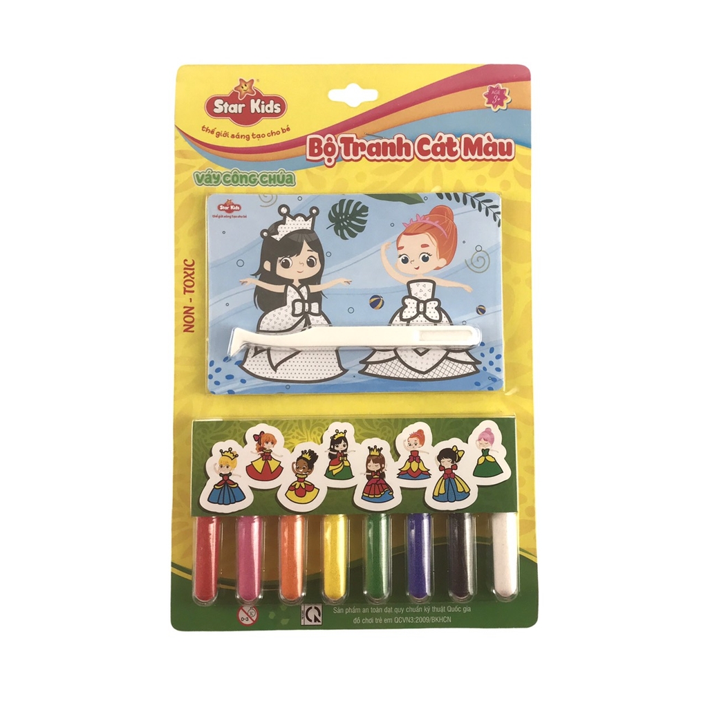 Bộ tranh cát màu Star Kids