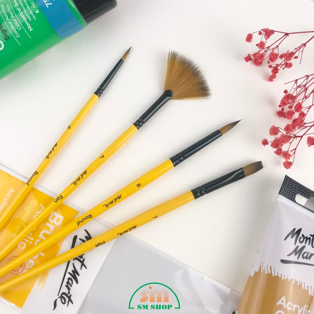 Cọ vẽ Mont Marte BMHS0010 Set 4pc (12)