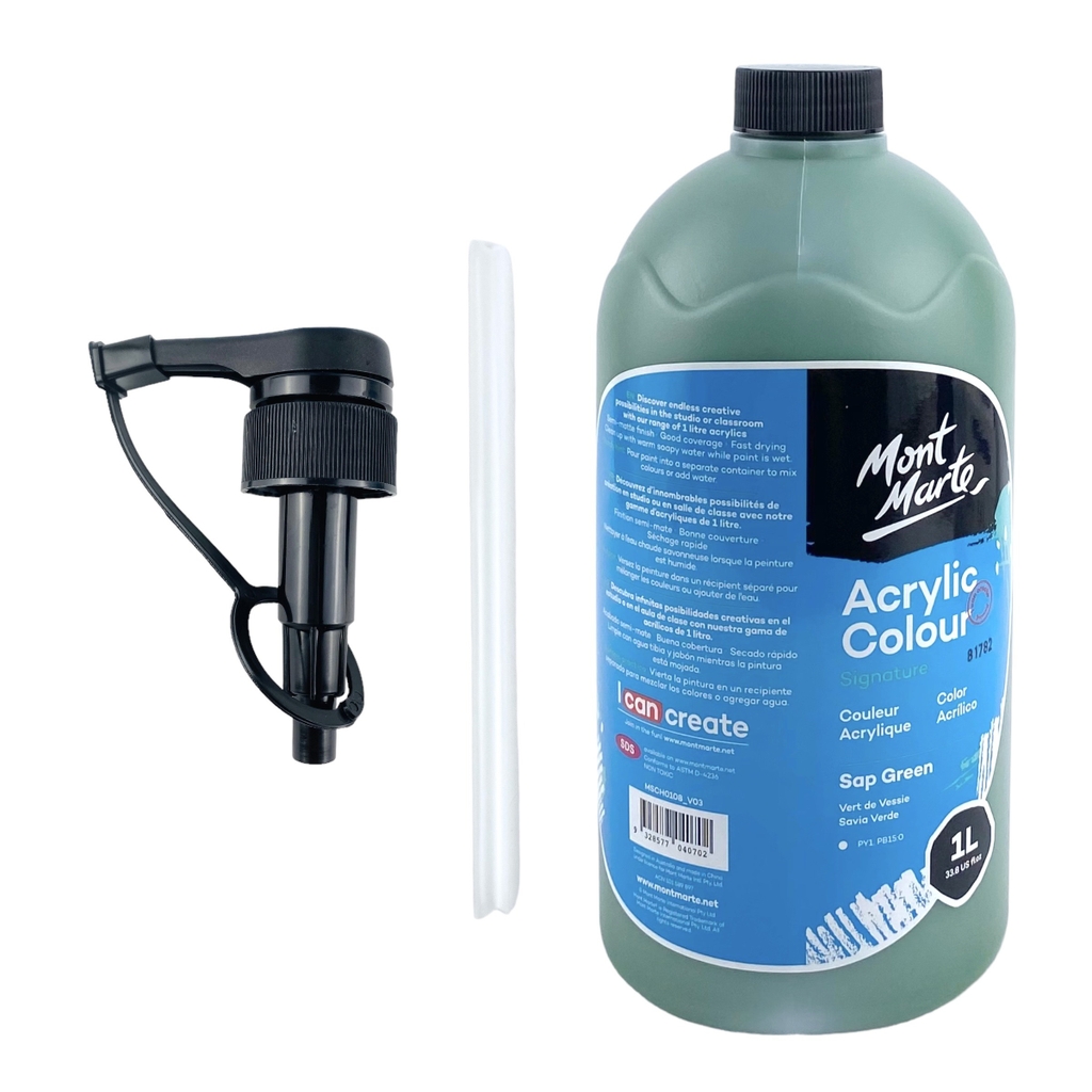 Màu nước Acrylic Mont Marte 1000ml (6)
