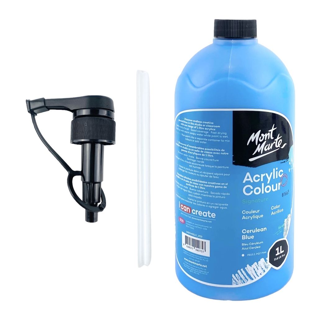 Màu nước Acrylic Mont Marte 1000ml (6)