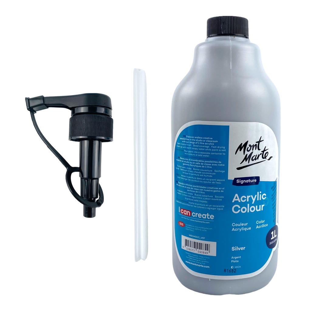 Màu nước Acrylic Mont Marte 1000ml (6)