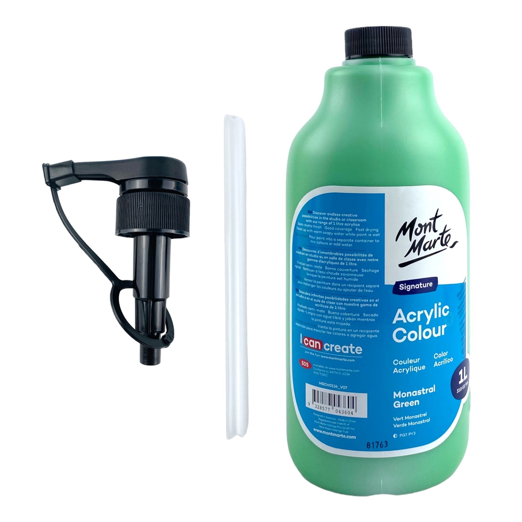 Màu nước Acrylic Mont Marte 1000ml (6)