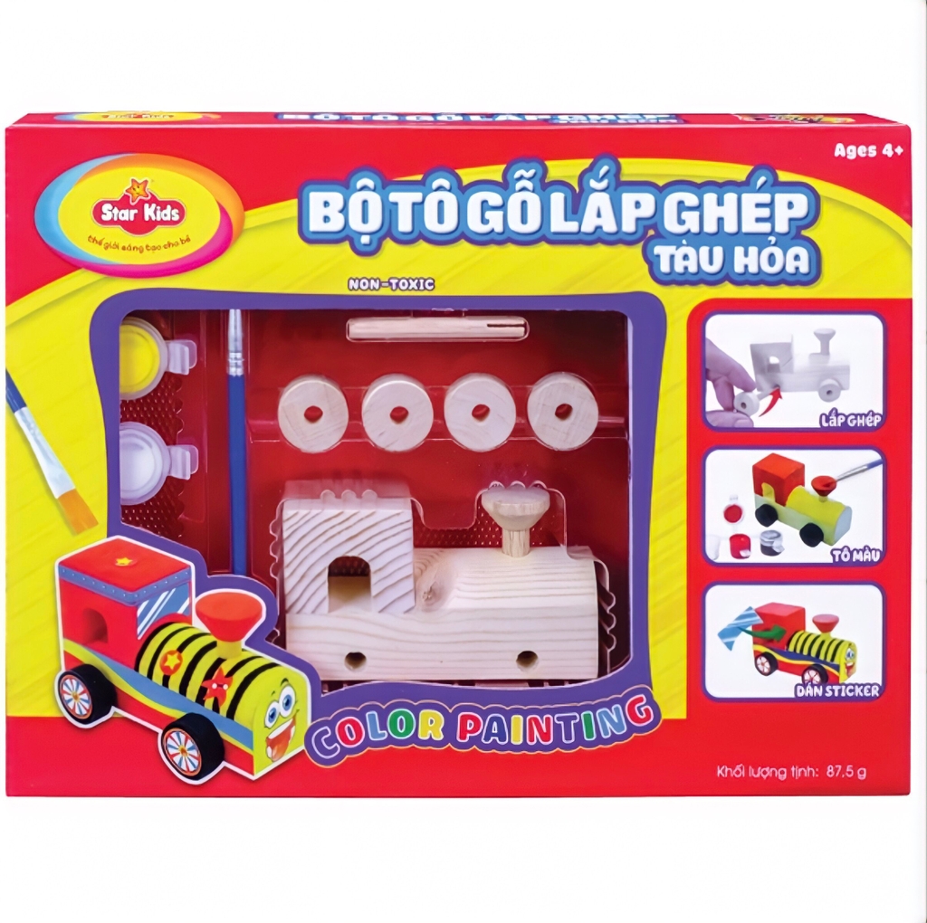 Bộ tô gỗ Star Kids (30)