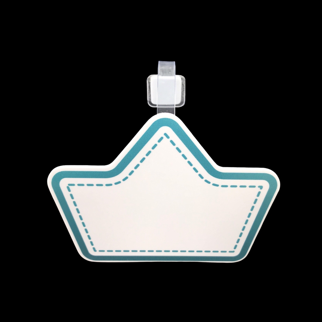 Wobbler nhựa WB-N01 / WB-N02 / WB-N03 / WB-N04 / WB-N05 / WB-N06 / WB-N07 / WB-N08 8cm dán formex 2mm (2,10)