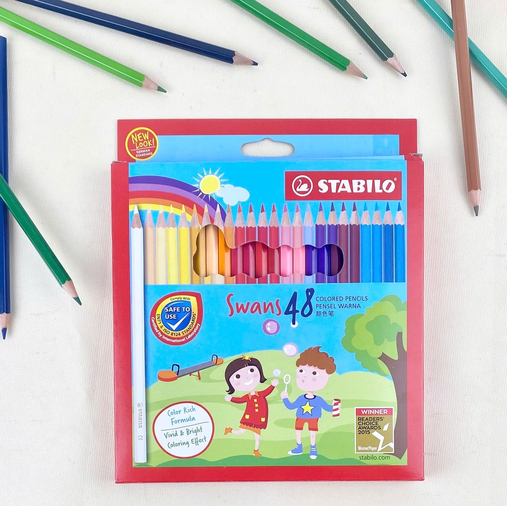 Bút chì màu Stabilo Swans 1876 / 1878