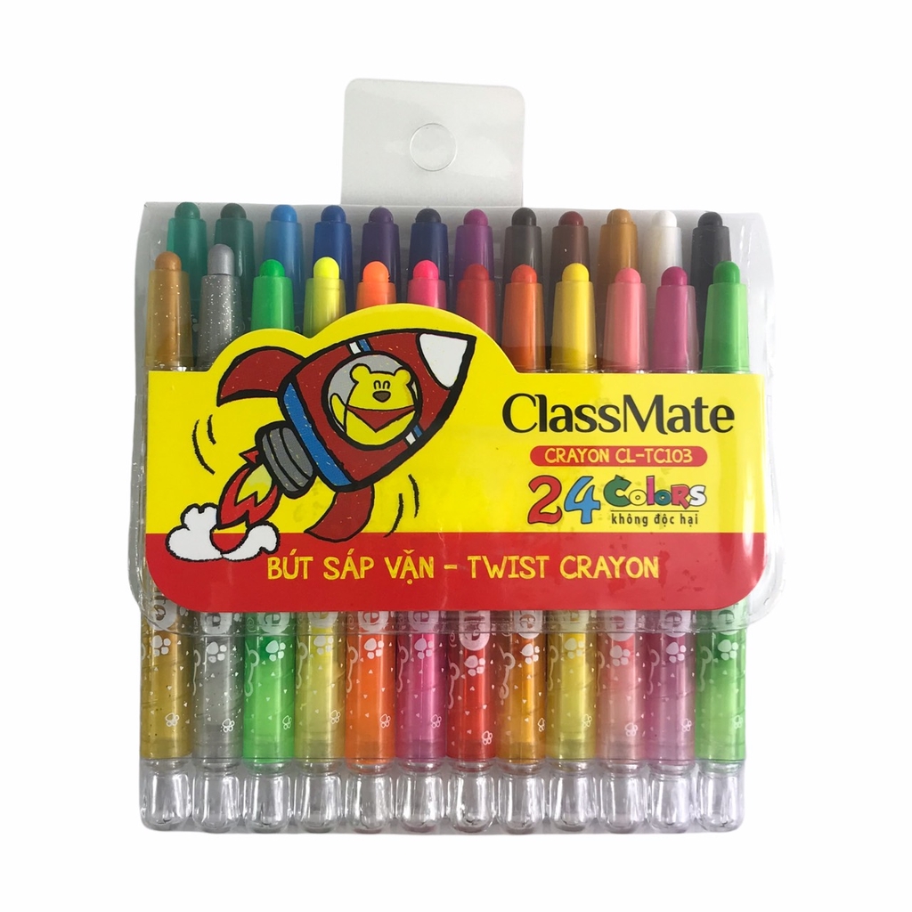 Bút sáp vặn Classmate CL-TC101 / CL-TC102 / CL-TC103