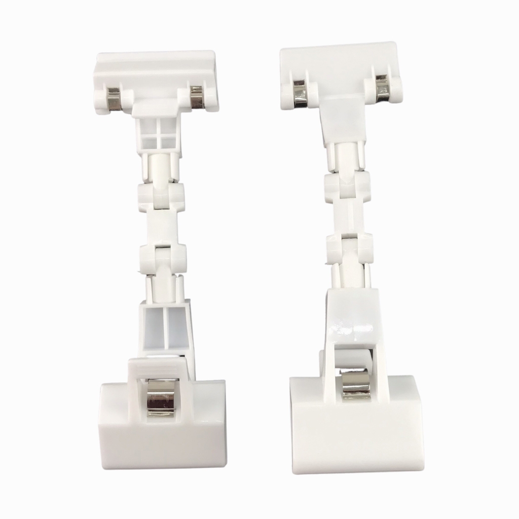 Kẹp nhựa 2 đầu xoay JE004 5.5cm