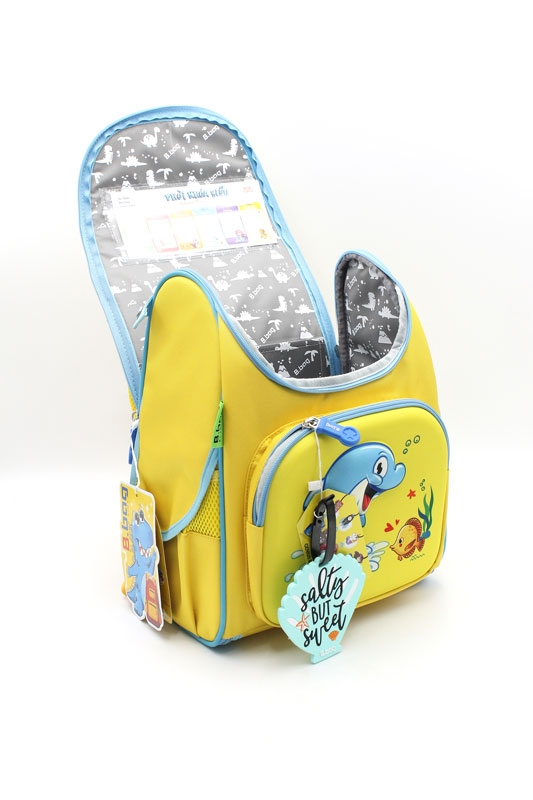 Balo chống gù B.bag Dolphin B-12-107 vàng