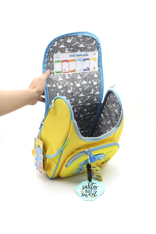 Balo chống gù B.bag Dolphin B-12-107 vàng