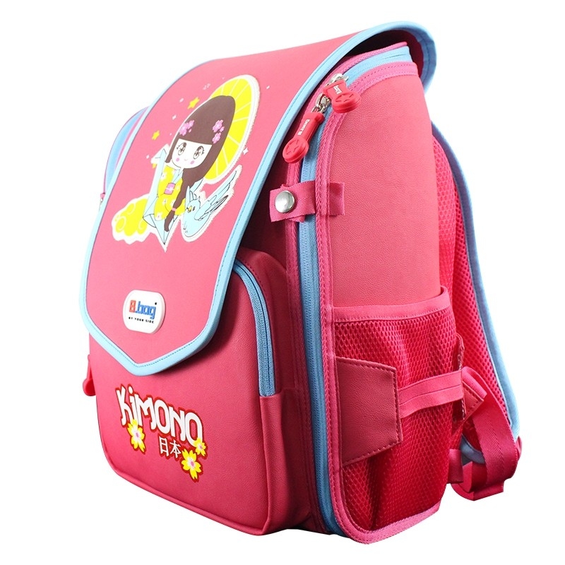 Balo chống gù B.bag Kimono B-12-111 hồng