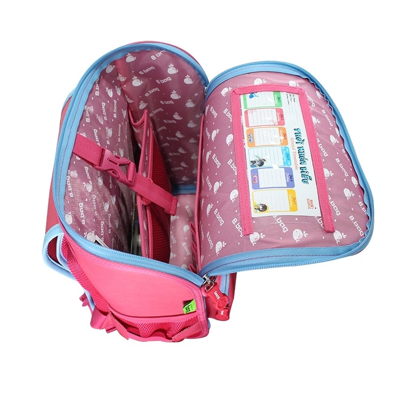 Balo chống gù B.bag Kimono B-12-111 hồng