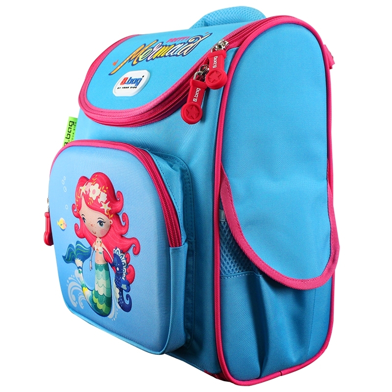 Balo chống gù B.bag Mermaid B-12-108 xanh nhạt