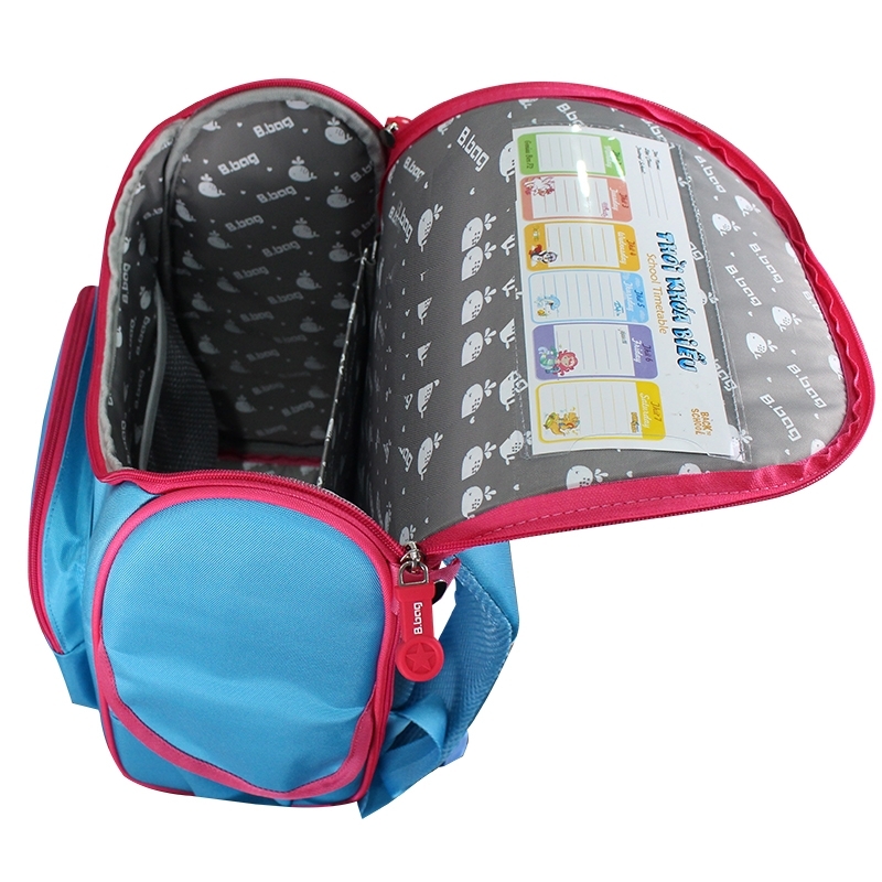 Balo chống gù B.bag Mermaid B-12-108 xanh nhạt