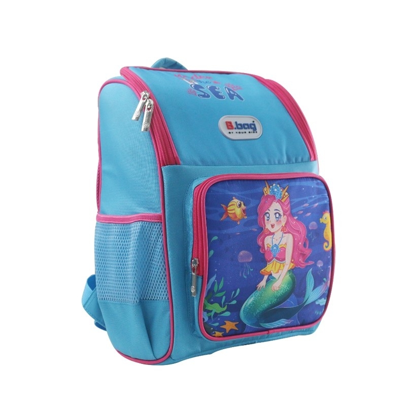 Balo chống gù B.bag Under The Sea B-12-116 xanh nhạt