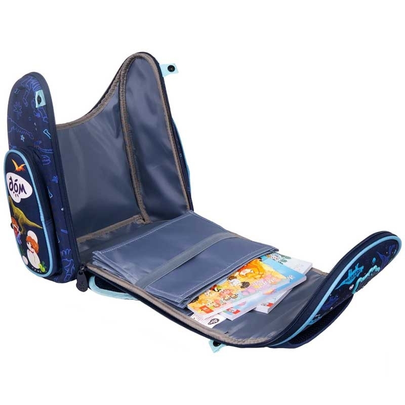 Balo Chống Gù Headfully BL11001 Lớp Học Mật Ngữ Đóm True Blue