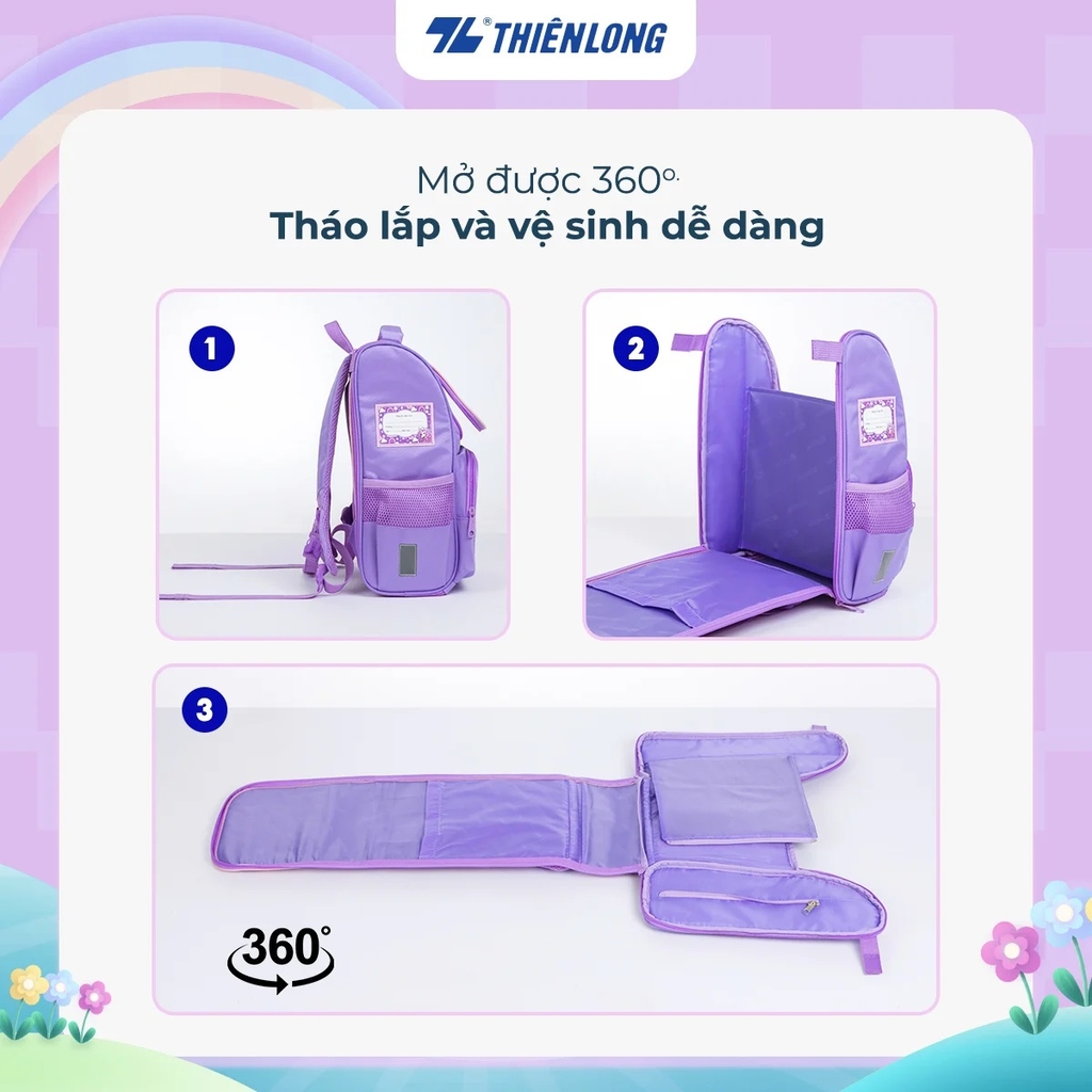 Balo chống gù TL BP-019 xanh