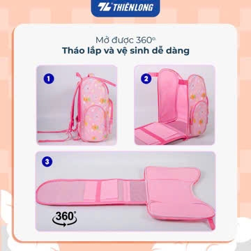 Balo chống gù TL BP-025 hồng