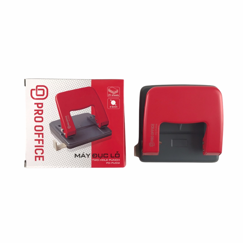 Bấm 2 lỗ Pro Office PO-PU102 25 tờ