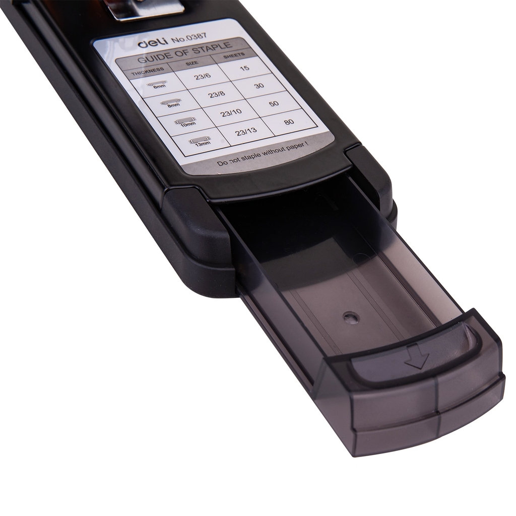 Bấm kim đại Deli 0387 80 tờ