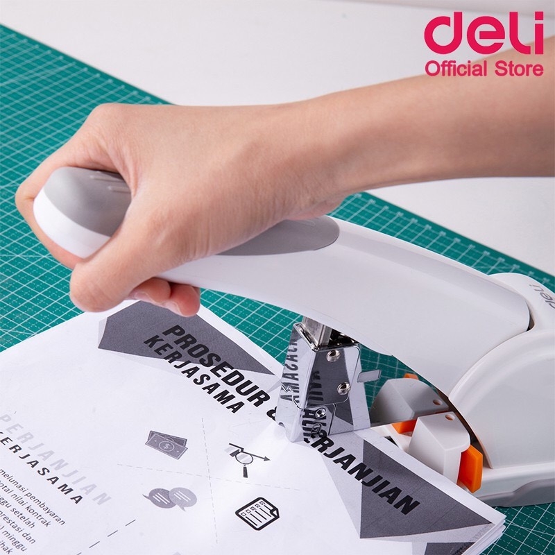 Bấm kim đại Deli 0486 100 tờ