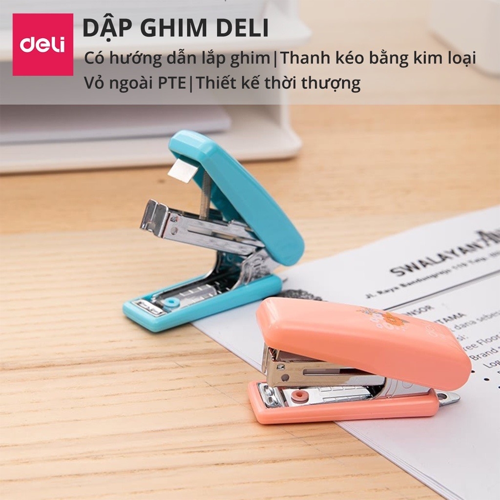 Bấm kim số 10 Deli 0254 (12)