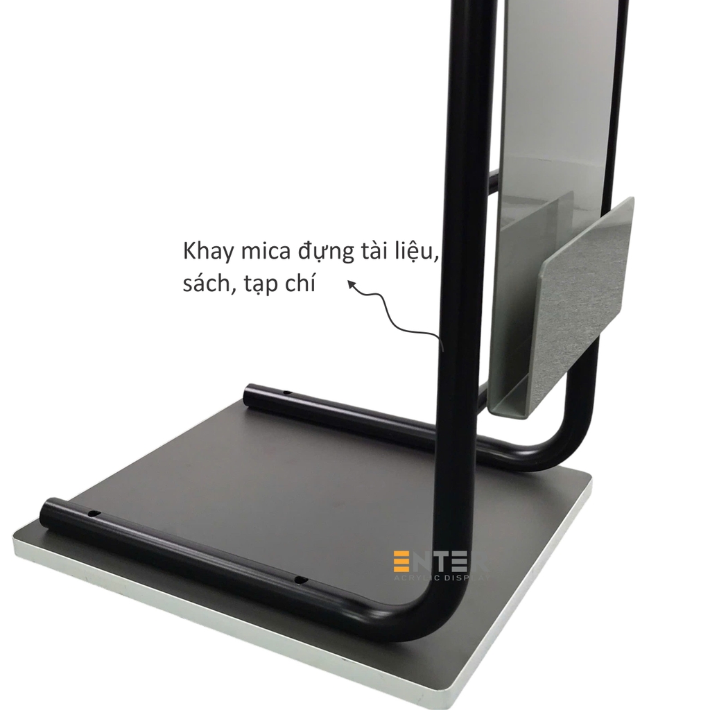 Bàn bên Enter BG109 40x34x71cm xám, bàn phụ sofa, bàn gỗ