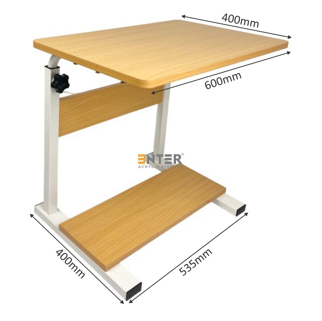 Bàn di động Enter BG105 60x40cm, Bàn nâng hạ đa năng, Bàn gỗ đa chức năng