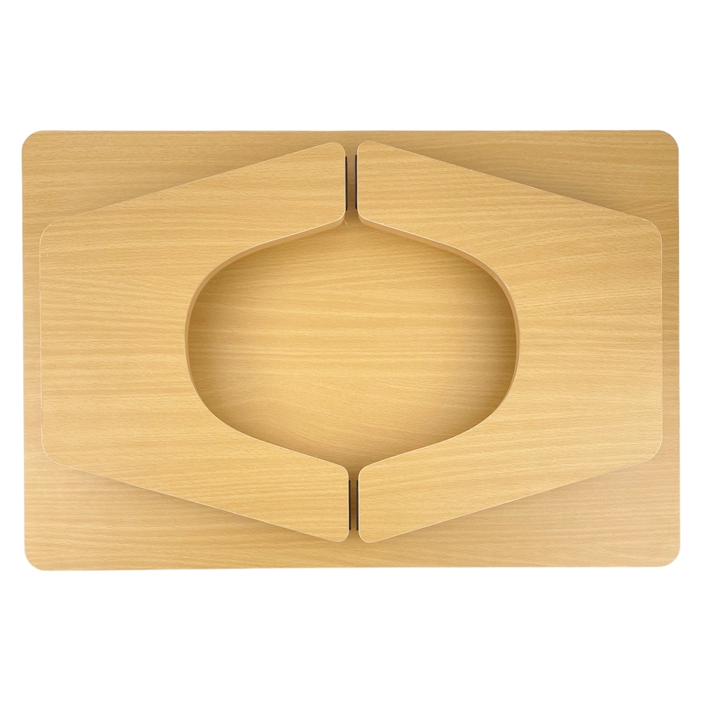 Bàn gỗ xếp Enter BG101 60x40x28cm, Bàn học gấp gọn, Bàn bệt tiện lợi, Bàn trà xếp gọn