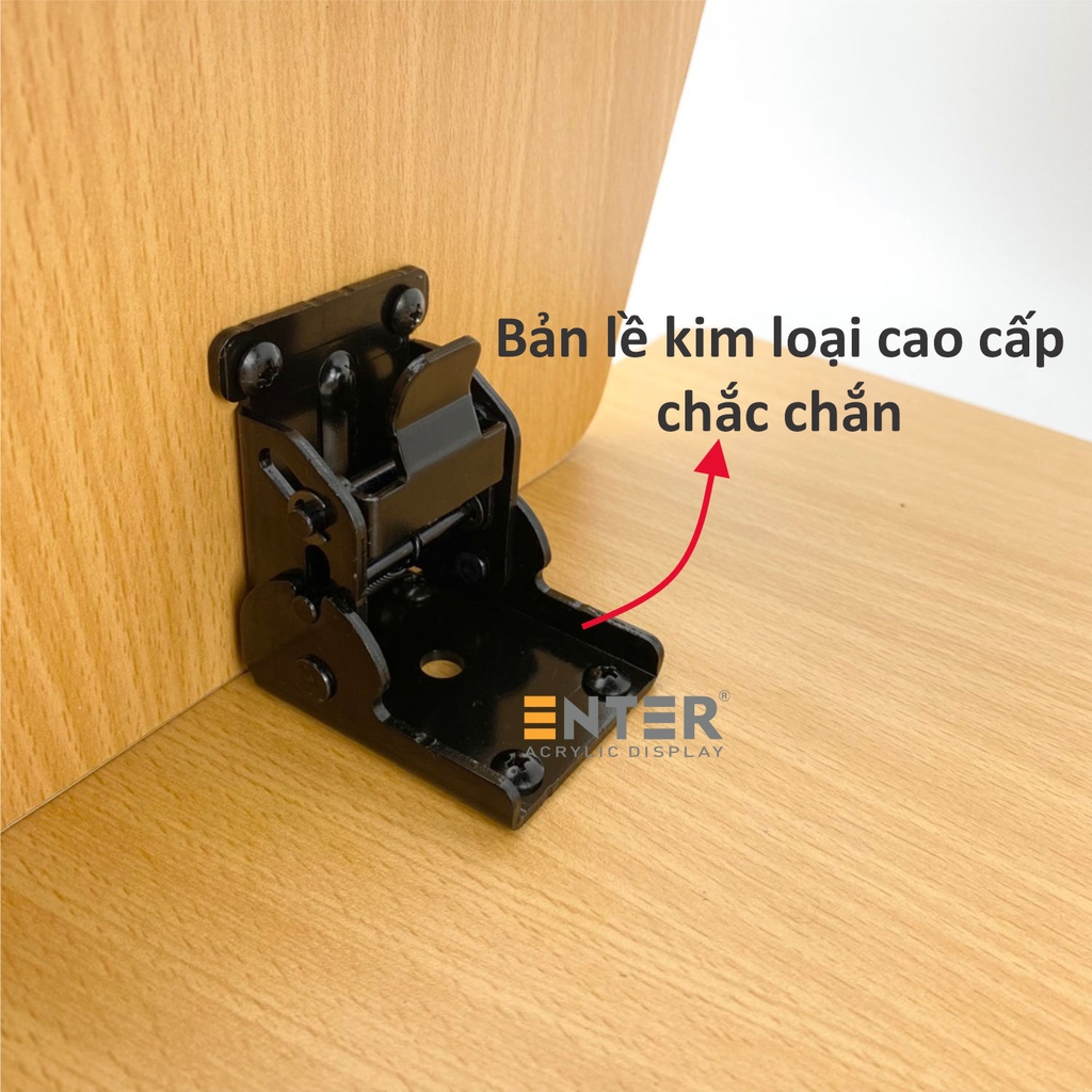 Bàn gỗ xếp Enter BG101 60x40x28cm, Bàn học gấp gọn, Bàn bệt tiện lợi, Bàn trà xếp gọn