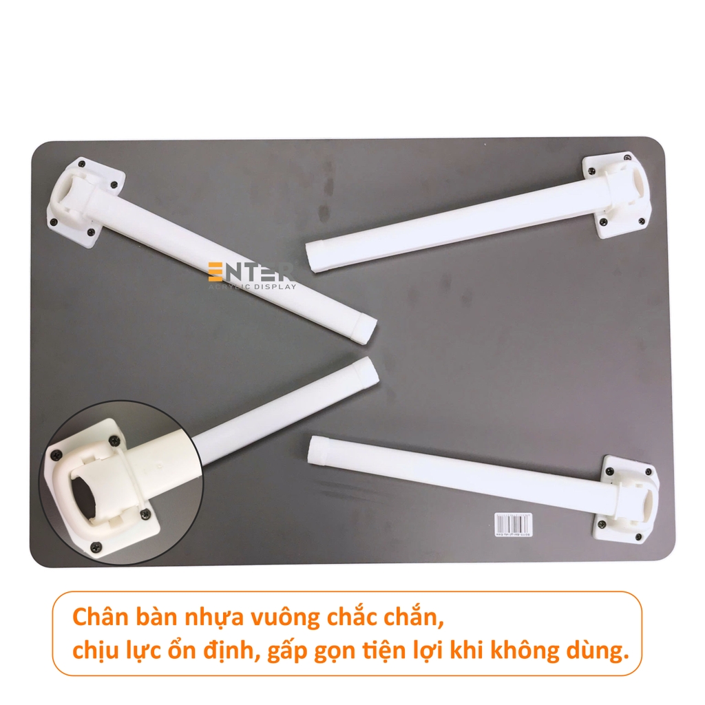 Bàn gỗ xếp Enter BG115 60x40x33cm, Bàn gấp gọn, Bàn xếp