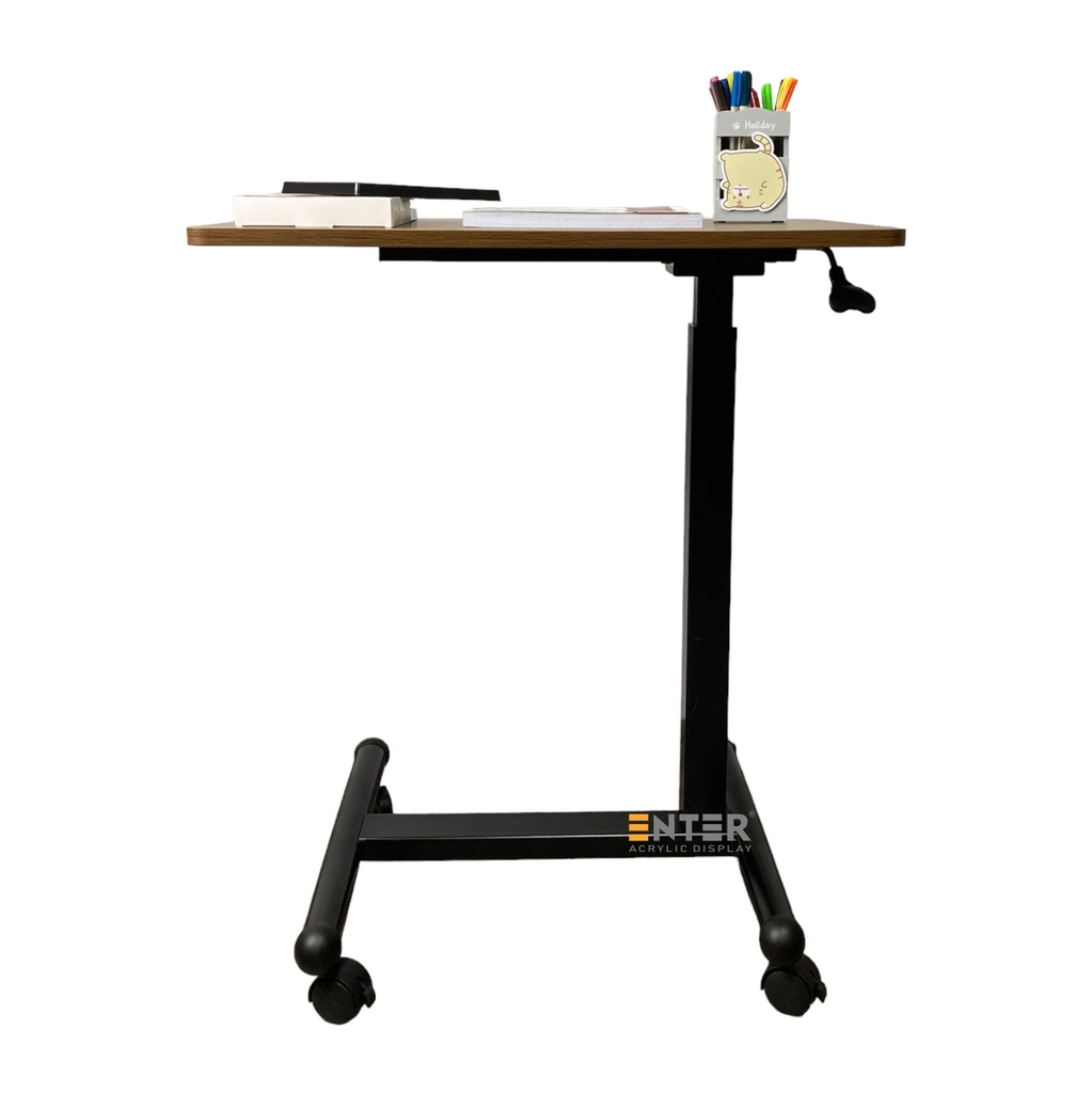 Bàn nâng hạ di động Enter BG104 68x40cm có lò xo khí, Bàn nâng hạ đa năng, Bàn gỗ đa chức năng