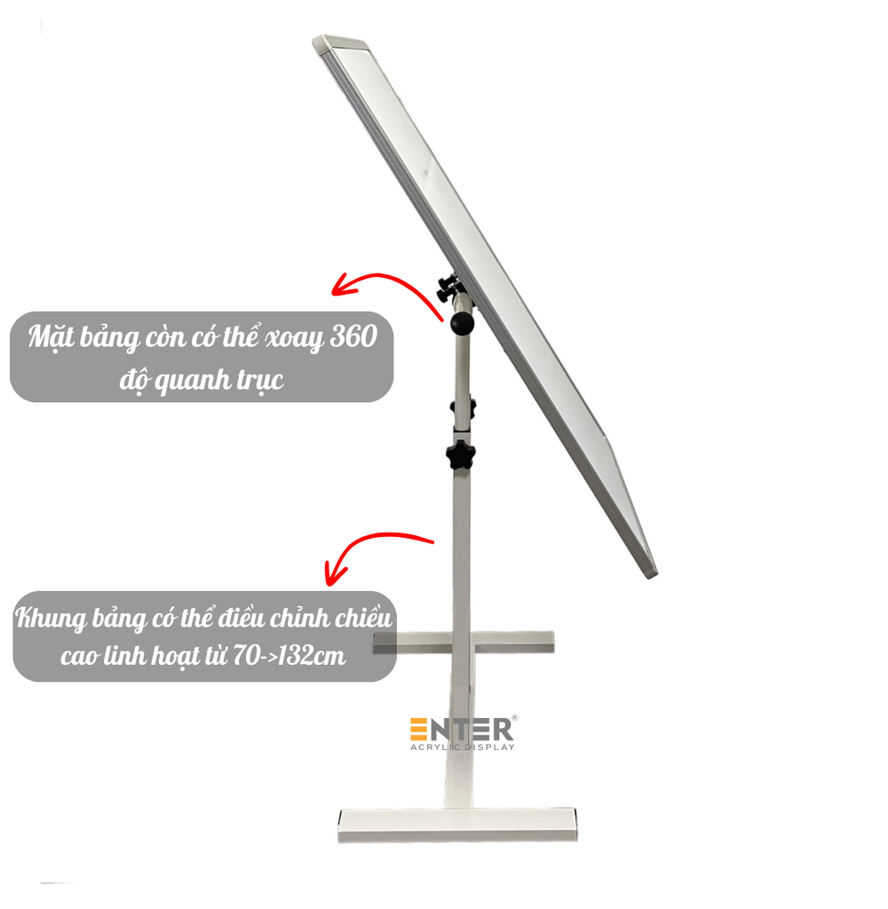 Bảng từ di động Enter KT303 100x60cm