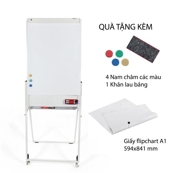 Bảng Flipchart TH PS05H0610T000 / PS05H0912T000 HQ trắng không dòng kẻ