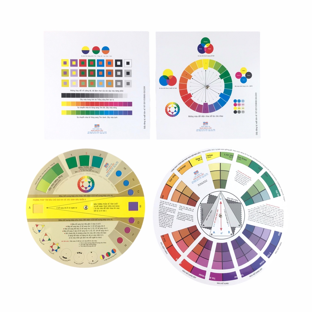 Bảng hướng dẫn pha màu 322350