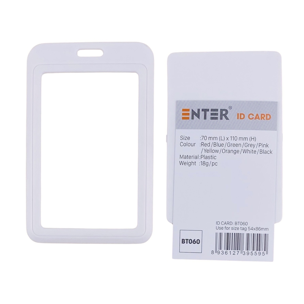 Bao đựng thẻ Enter BT060 54x86mm 1 mặt đứng