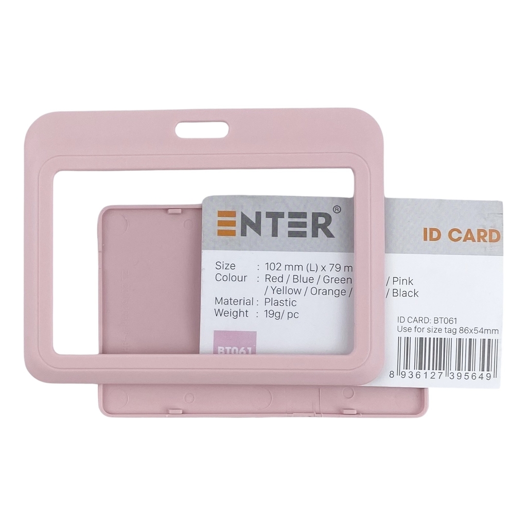 Bao đựng thẻ Enter BT061 86x54mm 1 mặt ngang