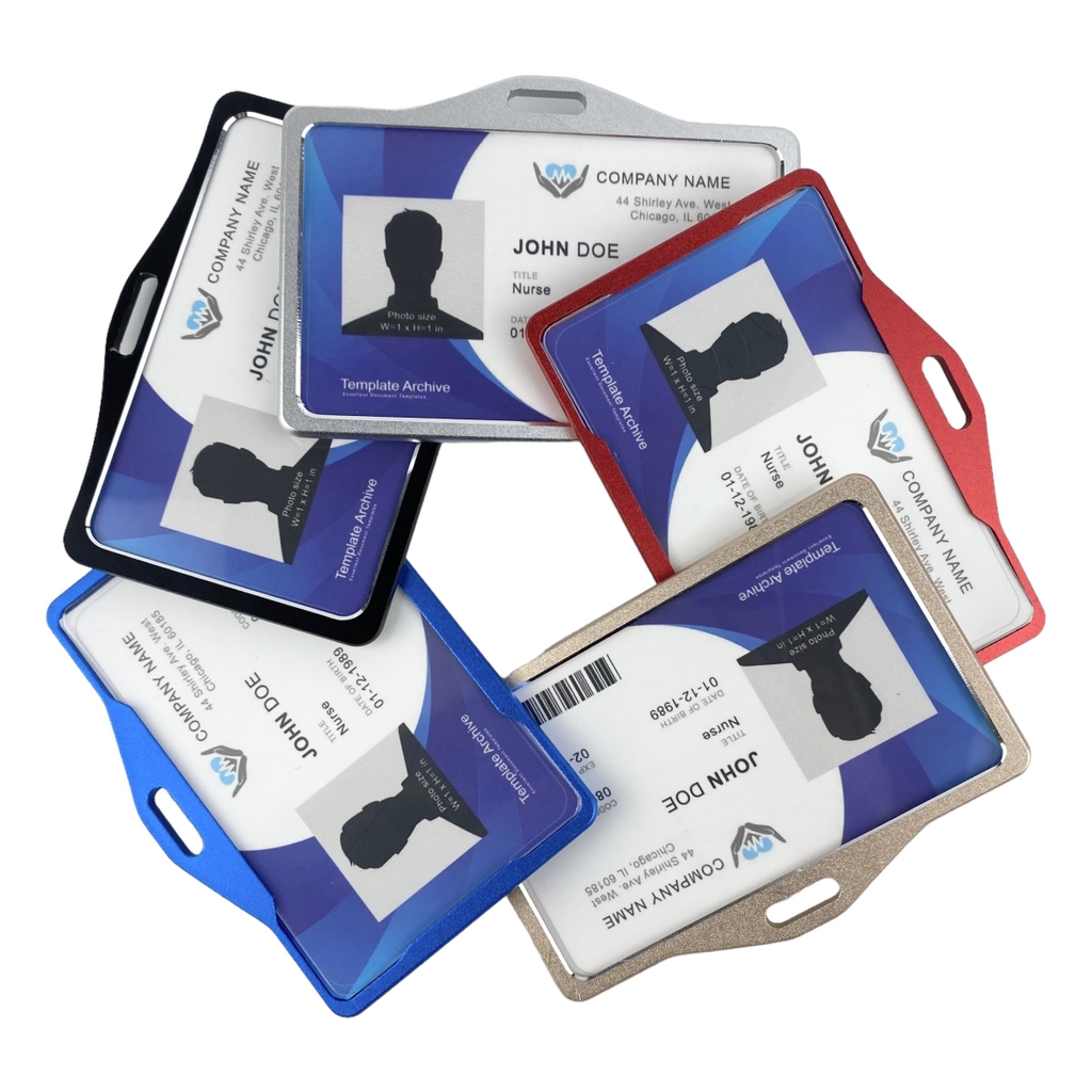 Bao đựng thẻ nhôm HCX4 8.4x5.2cm 2 mặt ngang (20,25)