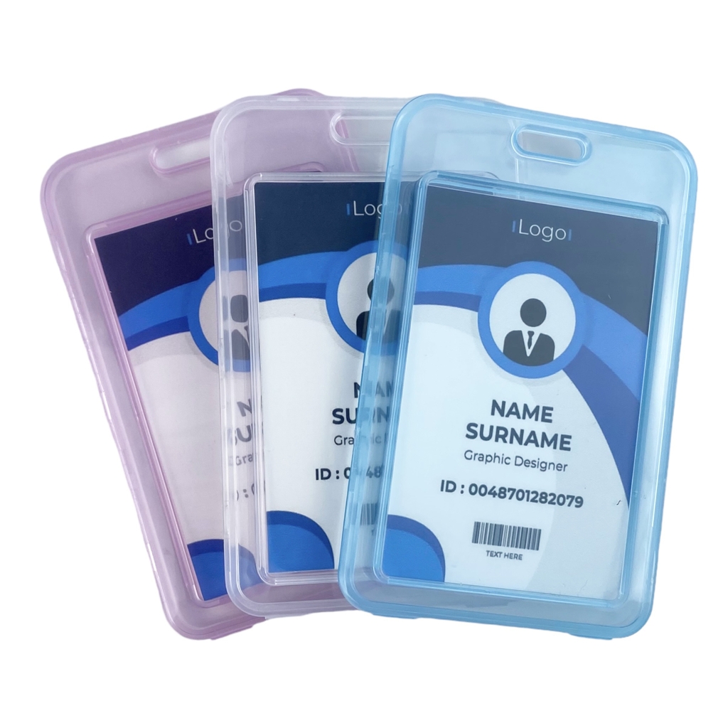 Bao đựng thẻ nhựa trong C-113V 5.4x8.5cm 2 mặt đứng (5)