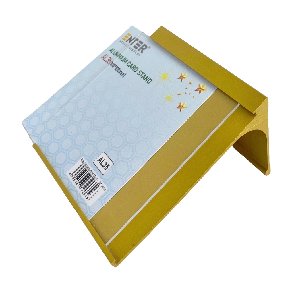 Bảng thông tin để bàn nhôm Enter AL35 100x100mm, Khung thông tin sản phẩm, Khung bảng giá, Kệ trưng bày để bàn (20)