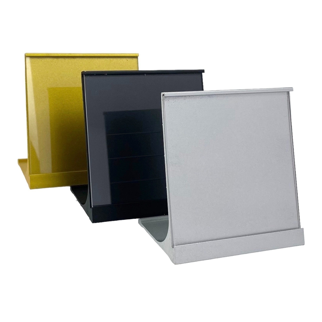 Bảng thông tin để bàn nhôm Enter AL35 100x100mm, Khung thông tin sản phẩm, Khung bảng giá, Kệ trưng bày để bàn (20)