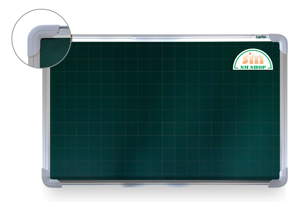 Bảng từ xanh TH khung nhôm F12