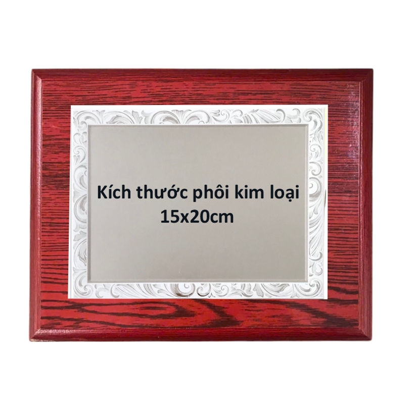 Bảng vinh danh gỗ 20x25cm