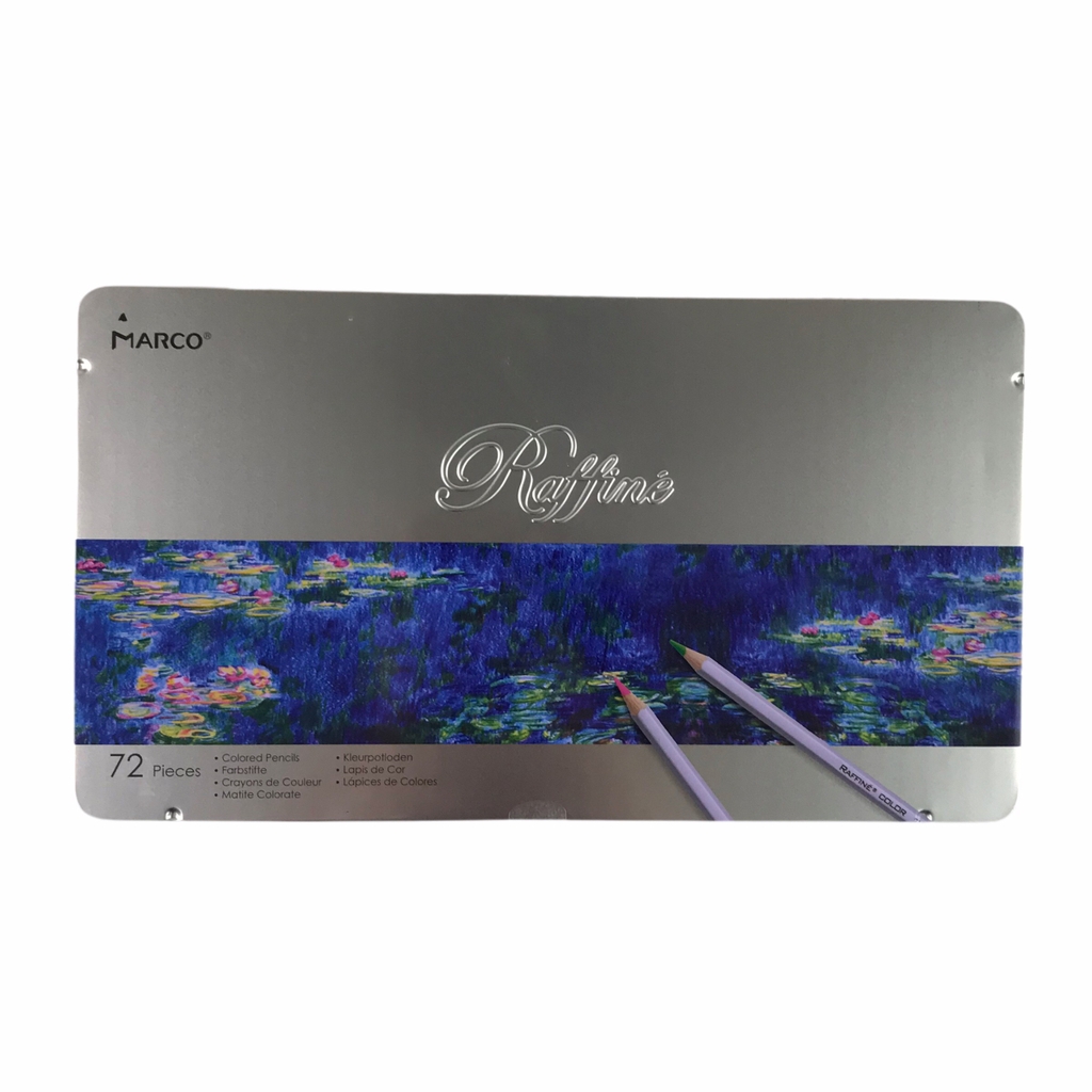 Bút chì màu Marco Raffine 7100-12TN / 7100-24TN / 7100-36TN / 7100-72TN hộp thiếc