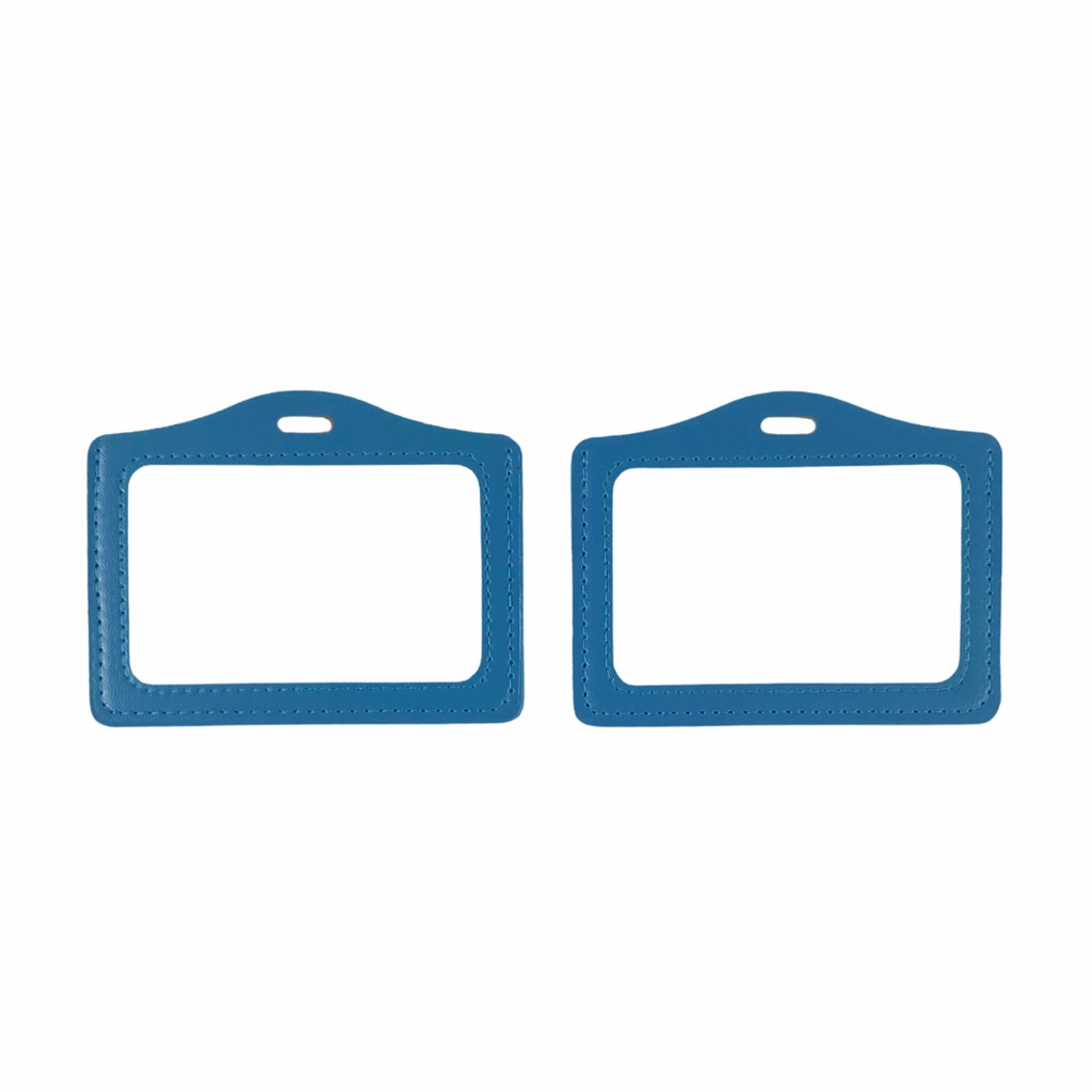 Bao đựng thẻ da 8.5x5.5cm 2 mặt kiếng ngang (50)