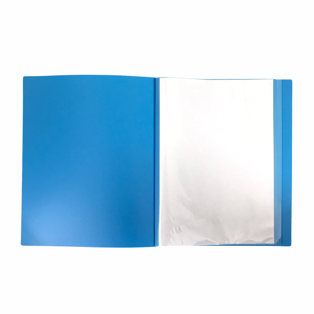 Bìa 20 lá nhựa Plus, file lá đựng hồ sơ, văn phòng phẩm