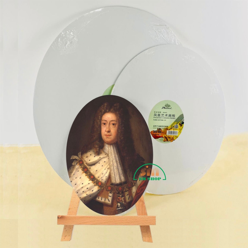 Bìa Canvas Phoenix hình Oval